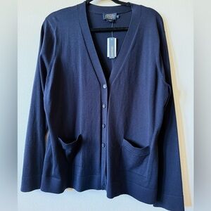 Pendleton Navy Blue Women's Cardigan